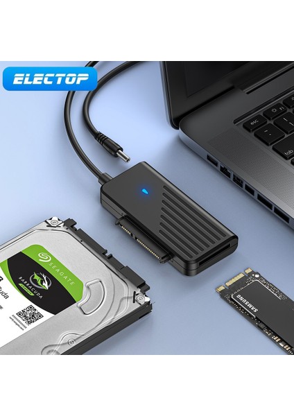 45 cm M.2 Sata Abd Electop USB Sata Adaptör Kablosu USB 3.0 2.0 M.2 Ngff Sata Dönüştürücü Için 2.5/3.5 Inç SSD HDD Sabit Disk Harici Adaptör (Yurt Dışından)