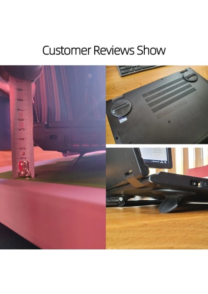 Siyah Dizüstü Bilgisayar Desteği Taşınabilir Bilgisayar Asansörü, Dikey Dizüstü Bilgisayar Standı Için Destek 7-17 Inç Dizüstü Bilgisayar. MacBook Pro/xiaomi/huawei Için (Yurt Dışından) fırsatları