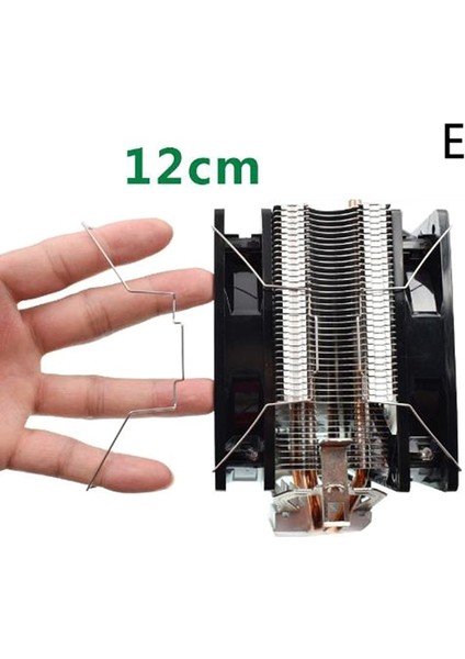 E 8CM/9CM/12CM Avc Dört Isı Borulu Fan Tokası Isı Borusu Fan Tokası Elastik Çelik Cpu Fan Kanca Braketi 12CM Dizüstü Bilgisayar Standı Yeni 2021 (Yurt Dışından)