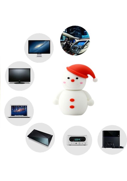 128 GB Kalem Sürücü 64 GB Memory Stick USB Flash Sürücü 128 GB 2.0 Küçük Kardan Adam Karikatür Kalem Sürücü USB Sopa 32 GB Hediye USB (Yurt Dışından)