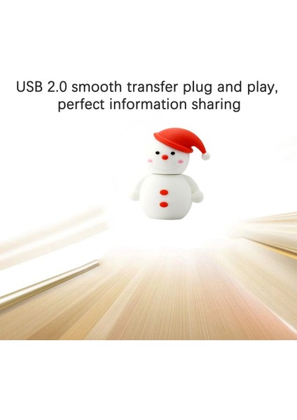 128 GB Kalem Sürücü 64 GB Memory Stick USB Flash Sürücü 128 GB 2.0 Küçük Kardan Adam Karikatür Kalem Sürücü USB Sopa 32 GB Hediye USB (Yurt Dışından)