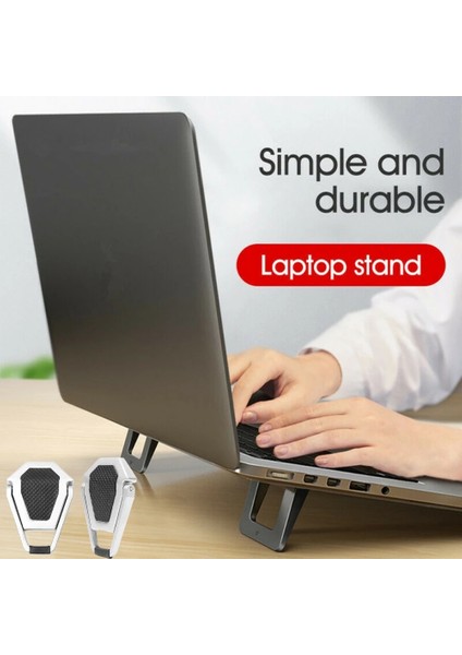 1 Çift Metal Metal Katlanabilir Dizüstü Bilgisayar Standı Kaymaz Taban Braketi Desteği Macbook Pro Air Için Lenovo Thinkpad Pc Dizüstü Bilgisayarlar Mini Soğutma Standı Ayakları (Yurt Dışından) indirimleri