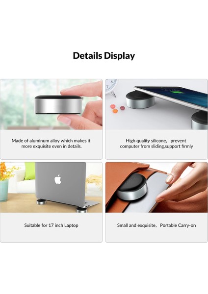 Dizüstü Bilgisayar Standı Orıco Dizüstü Bilgisayar Standı Usb3.0 Hub ile Alüminyum Taşınabilir Soğutma Pedi Isı Dağılımı Kaymaz Ped Soğutucu Standı MacBook Için 2 Adet (Yurt Dışından) indirimleri