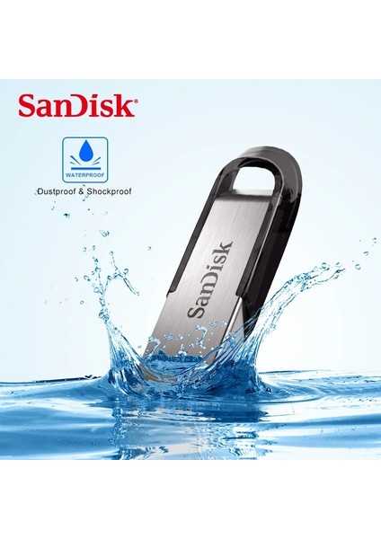 Siyah 32GB 100% Orijinal Sandisk USB 3.0 Flash Sürücü CZ73 Ultra Flair 32GB 64GB 128GB Kalem Sürücü 256GB Yüksek Hızlı Memory Stick (Yurt Dışından) fırsatları