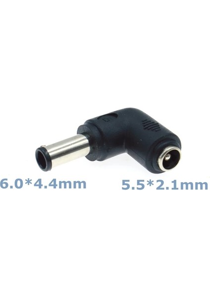5.5x2.5 L Tipi Dc Güç Konektörü 90 Derece 5.5x2.1 Dişi 5.5*2.5 5.5*1.7 4.8*1.7 4.0*1.7 3.5*1.35 3.0*1.1 6.0*3.0 6.0*4.4mm Erkek (Yurt Dışından)