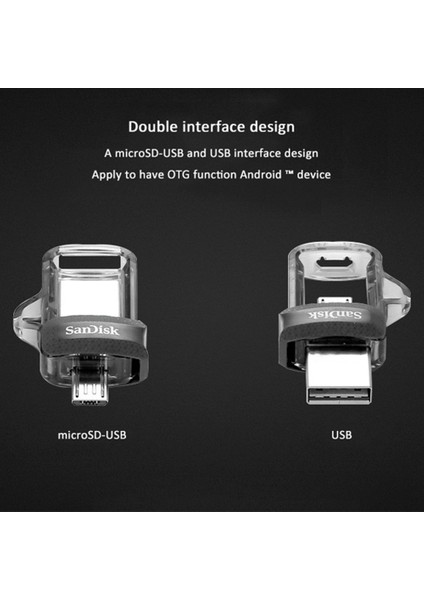 Sddd3 32 GB Sandisk Ixpand Flash Sürücü Sddd3 Mikro USB SDIX60N Pendrive Usb3.0 Disk Yıldırım Kalem Sürücü Android iPhone iPad Için USB Sopa (Yurt Dışından)