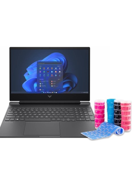 Tpu Silikon Laptop Klavye Kapağı Hp Victus 15 Oyun Dizüstü Bilgisayarı 15-FA0005NI 15-FA0008NI 15-FA0000NI 15-FA0006NI 15-Fa 15.6 Inç (Yurt Dışından)