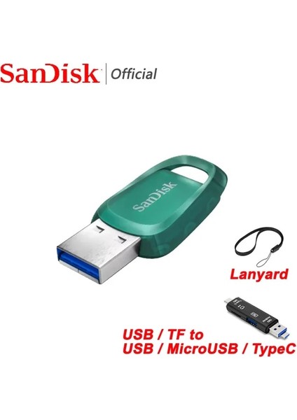 Çok Fonksiyonlu 128 GB Sandisk USB 3.2 Mini Pendrive 128 GB 64 GB 256 GB 512 GB CZ96 USB Flash Sürücü Kalem Sürücü USB Flash Çubuk Disk Telefon Için Anahtar Bellek (Yurt Dışından)