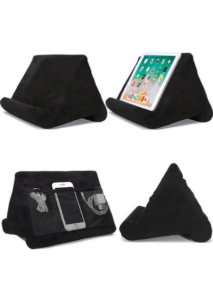 Mavi Yastık Tablet Telefon Standı iPad Dizüstü Cep Esnek Çok Fonksiyonlu Cep Telefonu Tutucu Destek Yatağı Tablet Montaj Dirseği Kitap (Yurt Dışından) modelleri