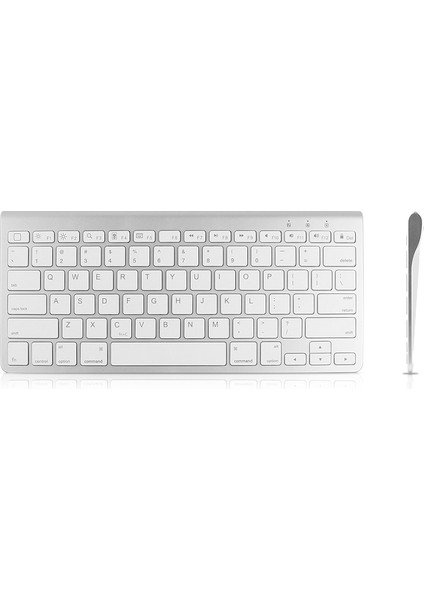 Kore Klavye Ajıuyu Bluetooth Klavye Rusça Ispanyolca Kore Ibranice Ultra Ince Taşınabilir Mini Kablosuz Klavye Dizüstü Tablet iPad Için (Yurt Dışından)