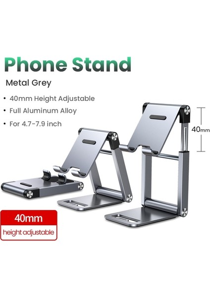 Kaldırma Telefon Standı Ugreen iPad Pro 2021 Için Tablet Telefon Standı iPad Standı Xiaomi Tablet Desteği Dizüstü Standı Cep Telefonu Tutucu Tablet Standı (Yurt Dışından)