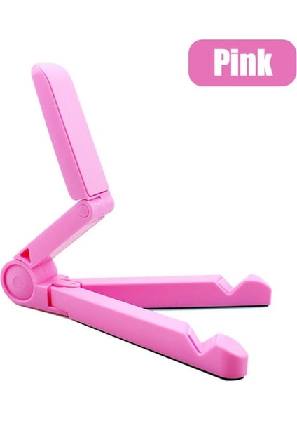 Pembe Evrensel Masaüstü Tablet Telefon Tutucu Için Ipad Standı Samsung Xiaomi Huawei Redmi Için Tablet Telefon Tutucu Aksesuarları (Yurt Dışından)