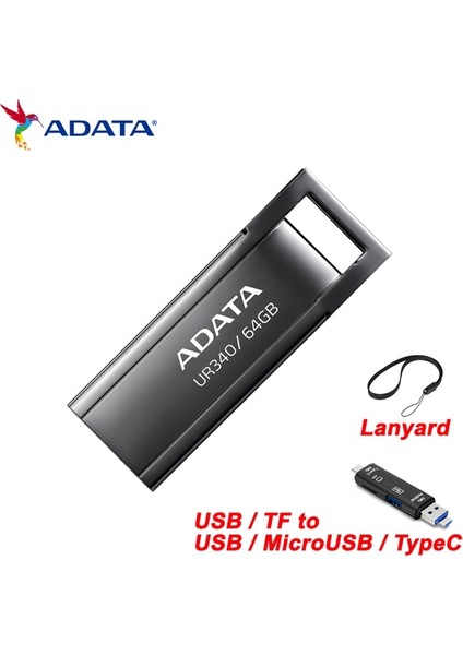 Add Multiunction 64GB Adata 3.2 USB Flash Sürücü 32GB 64GB 128GB Kalem Sürücü Araba Hoparlörü Metal Şifreli U Disk Pendrive Telefon Bilgisayar Pc Için USB Cihazı (Yurt Dışından)