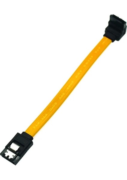 90 Derece-Mavi 30 cm 5 Adet 10 cm Sata 3.0 Sabit Sürücü 6 Gb/s Seri Ata Veri Kablosu 90 Açılı 180 Konektör Sata3 Sataııı 6 Gbps Sabit Disk, SSD Adaptörü (Yurt Dışından)