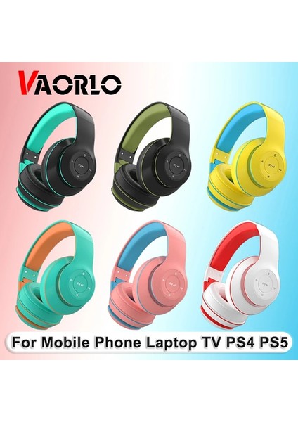 Yeşil P4 Kablosuz Kulaklıklar Bluetooth Kulaklıklar Katlanabilir Bas Stereo Kulaklık Mp3 Çalar Desteği Tf Cep Telefonu Dizüstü Tv Ps4 Ps5 (Yurt Dışından)