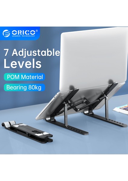 Pom Standı Orıco Taşınabilir Dizüstü Standı Yükseltici Katlanabilir Ayarlanabilir Dizüstü Tutucu Dikey Bilgisayar Standı Masası MacBook Tabletler Için 7 Açı (Yurt Dışından)