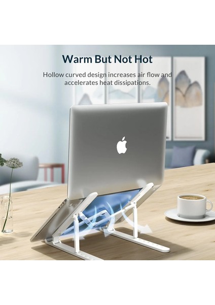 Pom Standı Orıco Taşınabilir Dizüstü Standı Yükseltici Katlanabilir Ayarlanabilir Dizüstü Tutucu Dikey Bilgisayar Standı Masası MacBook Tabletler Için 7 Açı (Yurt Dışından)