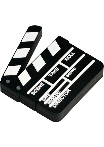 16GB Karikatür Film Klaket USB Flash Sürücü 8gb 16GB 32GB 64GB USB 2.0 Pendrive Film Memory Stick 128GB Kalem Sürücü 256GB USB Flash (Yurt Dışından) fırsatları