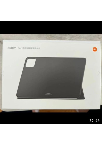 Gök Mavisi Orijinal Xiaomi Pad 6 / 6pro Kılıf 11 "akıllı Uyandırma Standı Kapak Çevirin Pu Deri Xiaomi Mi Pad 6 / Pad 6 Pro Kılıf Çapa 2023 (Yurt Dışından)