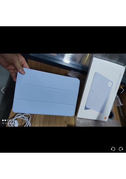 Gök Mavisi Orijinal Xiaomi Pad 6 / 6pro Kılıf 11 "akıllı Uyandırma Standı Kapak Çevirin Pu Deri Xiaomi Mi Pad 6 / Pad 6 Pro Kılıf Çapa 2023 (Yurt Dışından)