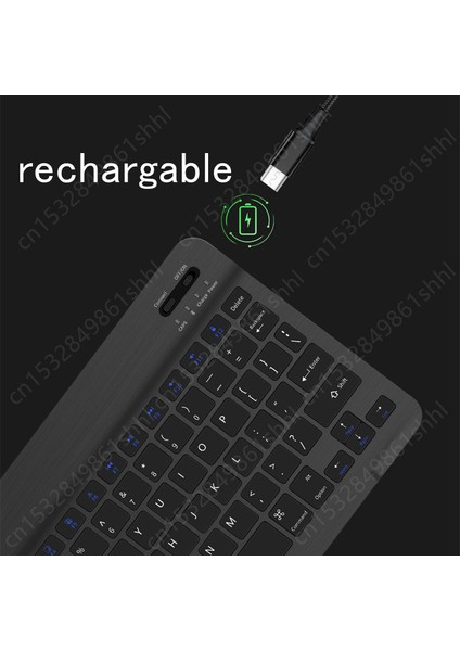 Yeşil Tablet Klavye iPad Klavye Teclado Mi Pad 5 6 Klavye Fare ile Kablosuz Klavye Şarj Edilebilir Bluetooth Uyumlu (Yurt Dışından) fiyatları