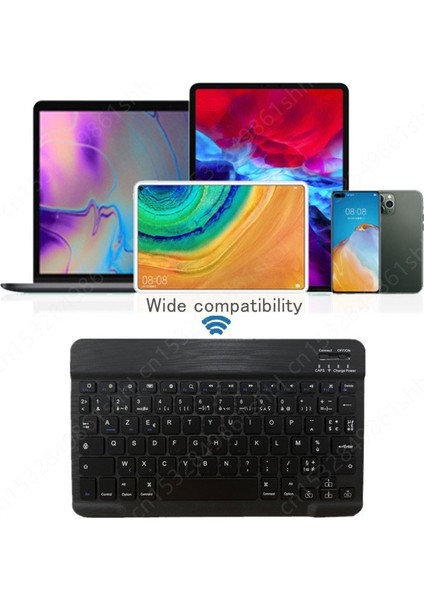 Yeşil Tablet Klavye iPad Klavye Teclado Mi Pad 5 6 Klavye Fare ile Kablosuz Klavye Şarj Edilebilir Bluetooth Uyumlu (Yurt Dışından) modelleri