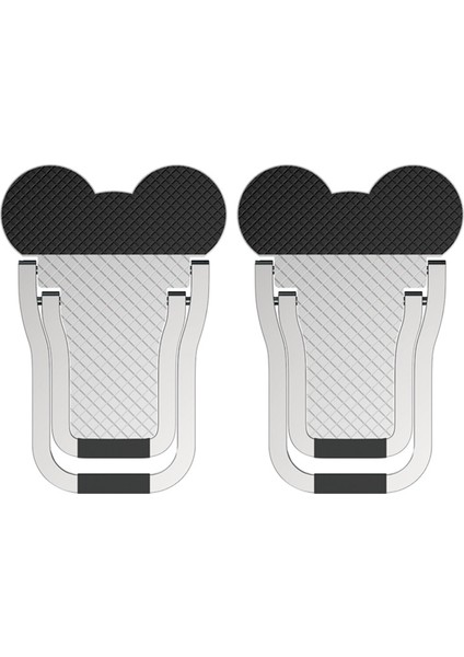 Gül Altın 2 Adet Braketi Soğutma Isı Dağıtımı Dizüstü Standı Ultra Ince Yükseltici Mini Taşınabilir Yapıştırıcı Evrensel Görünmez Katlanabilir Tutucu (Yurt Dışından) indirimleri