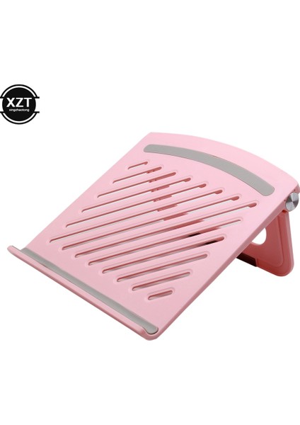 Pembe Yeni Katlanabilir Stand Elmas Boyama Işıklı Çerçeve Dizüstü Bilgisayar Standı Kaymaz Masaüstü Dizüstü Tutucu Braketi Taban Nakış Araçları (Yurt Dışından) fırsatları