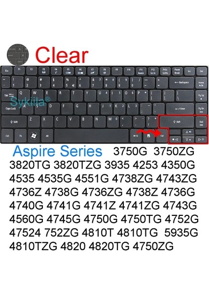 Temizle Klavye Kapak Için Acer Aspire 3 5 7 Vero 1 A114 A314 A514 AV14 R3 R5 E1 E5 Es1 V3 V5 V7 Ec Silikon Koruyucu Kılıf 14 Inç (Yurt Dışından)