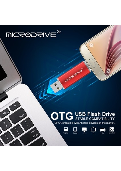 Yeşil 128 GB Pendrive 2 In 1 Otg 128 GB 64 GB 32 GB USB Flash Sürücü Gerçek Kapasite Memory Stick Kalem Sürücü U Disk Android Telefon Için Tip C Adaptör (Yurt Dışından)