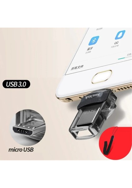 Sddd3-3pcs 32GB Sandisk 1tb Sdddc4 USB 3.1 Flash Sürücü Tip-C 128GB 256GB 32GB 64GB Telefon Mikro USB 3.0 Otg Flash Sürücü Sdddc3 512GB Kalem Sürücü (Yurt Dışından)