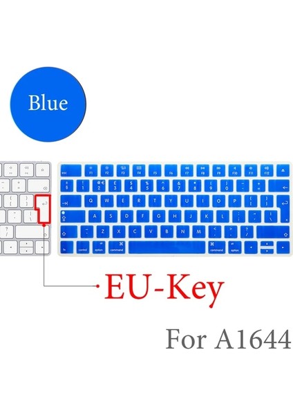 Ab-Anahtar-H Apple Bluetooth Kablosuz Klavye MLA22LL/A1644 IMAC Sihirli Klavye Kapak Koruyucu Silikon Kapak Abd/ab Versiyonu (Yurt Dışından)