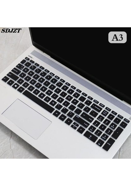 A3 15.6 Inç Silikon Dizüstü Dizüstü Klavye Kapak Koruyucu Film Hp Pavilion 250 G8 G7 G6 250 G7 255 G7 G6 256 G6 258 G7 (Yurt Dışından)