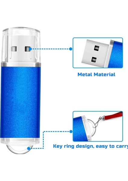 Gümüş 512GB Pendrive Memory Stick 64GB 2.0 Metal USB Flash Sürücü 32GB Kalem Sürücü 128GB 256GB 512GB USB Stick (Yurt Dışından) indirimleri
