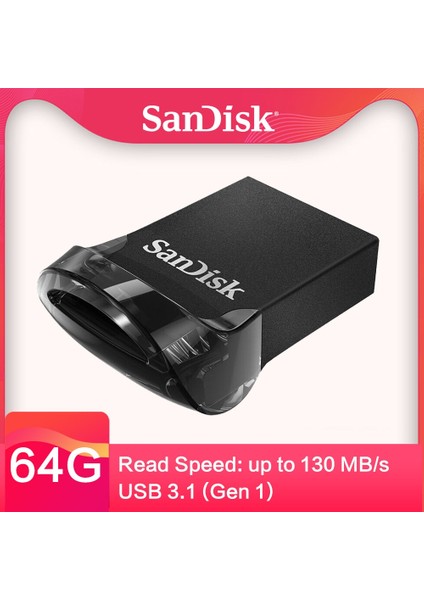 256GB Sandisk CZ430 Ultra Fit 64GB USB 3.1 Flash Sürücü 130MB/S'YE Kadar Okuma 128GB Mini Kalem Sürücü Yüksek Hızlı USB 3.1 USB Bellek 32GB 16GB (Yurt Dışından) fiyatları