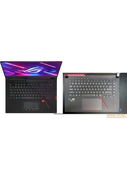 Candyblack Laptop Klavye Koruyucu Kapak Cilt Için Asus Rog Strix Scar 15 2022 G533ZX G533Z 15.6''/rog Strix Scar 15 G533ZW G533ZM 2022 (Yurt Dışından)