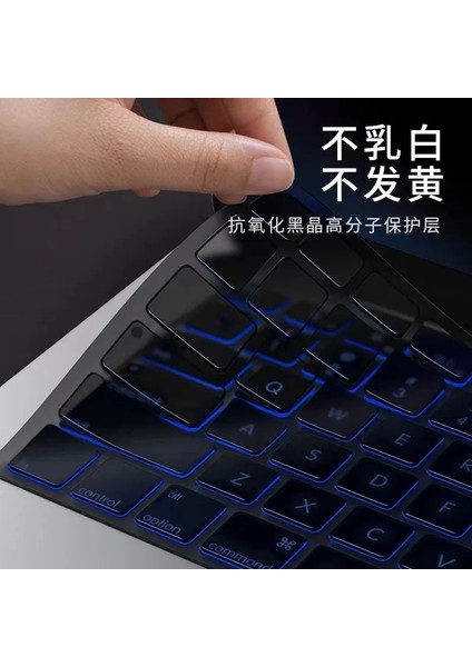 2022 Hava 13-A2681 Abd Klavye Kapak Için Macbook Air 13 M2 Pro 13 M1 14 Max 15 16 Bar Retina 11 Silikon Koruyucu Kılıf A2337 A2442 A2681 (Yurt Dışından)