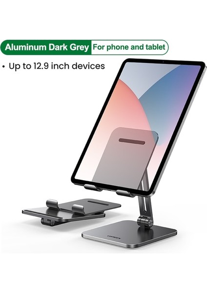 Metal Tablet Standı Ugreen iPad 2021 2020 Için Evrensel Tablet Standı Tutucu Samsung Dizüstü Dizüstü Bilgisayar Için Alüminyum Katlanabilir Cep Telefonu Masaüstü Standı (Yurt Dışından)