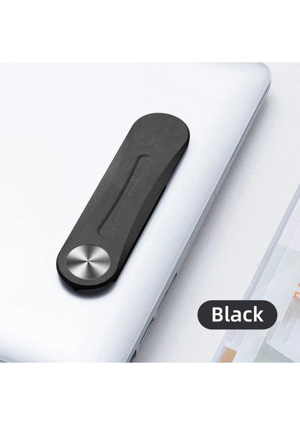 Siyah 2 2 In 1 Dizüstü Bilgisayar Standı Dizüstü Genişletme iPhone Xiaomi Desteği Macbook Air Pro Masaüstü Tutucu Bilgisayar Dizüstü Aksesuarları (Yurt Dışından)