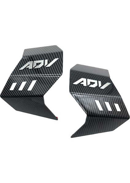 Fiber Için Aerodinamik Winglets Spoiler Parçaları Motosiklet (Yurt Dışından) fırsatları
