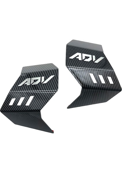 Fiber Için Aerodinamik Winglets Spoiler Parçaları Motosiklet (Yurt Dışından) indirimleri