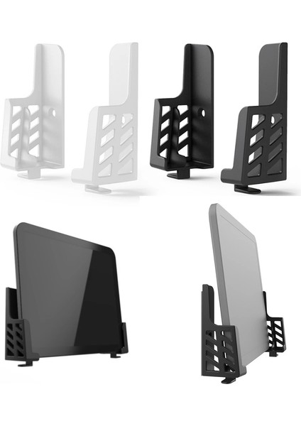 Beyaz 2 Adet Evrensel Tablet Duvara Montaj Tablet Standları Iphone/ipad Duvara Montaj Ayarlanabilir Telefon Tutucu Standı Destek Masası Braketi (Yurt Dışından) fırsatları