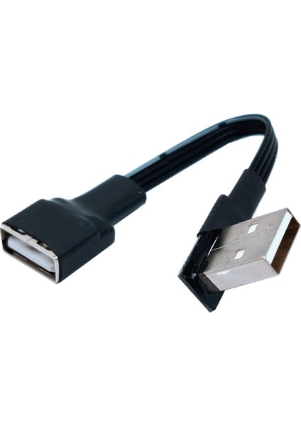 Af-Af 1m 10CM 20CM 50CM USB 2,0 A Sürücüsü, Weibliche 90'a Uygun USB 2,0 Yönlendirici Adaptör Kablosu (Yurt Dışından)