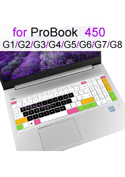 Siyah 2015 Klavye Kapak Hp Probook 450 G8 450 G7 450 G6 450 G5 450 G4 450 G3 450 G2 450 G1 Koruyucu Kılıf Silikon Aksesuar Tpu (Yurt Dışından)