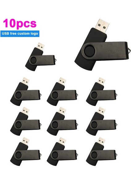 Siyah USB 2.0 128 MB x 10 Adet 10 Adet/grup USB Flash Sürücü 64 GB Kalem Sürücü 512 MB 1 GB 2 GB 4 GB 8 GB 16 GB Pendrives USB Sopa 32 GB Memory Stick Ücretsiz Özel Logo Hediye (Yurt Dışından)