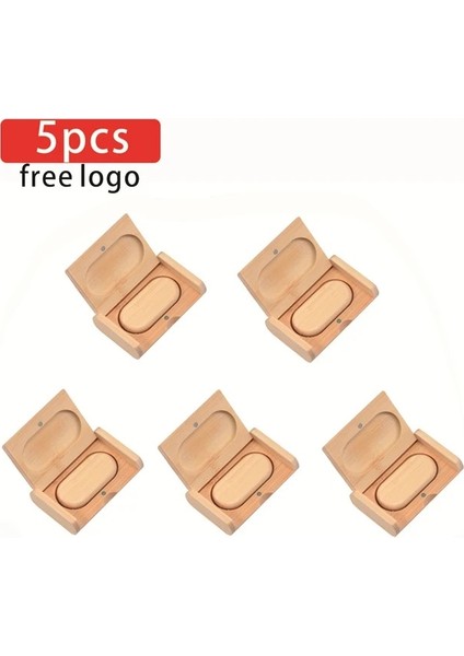 Bambu Kutulu 64GB Jaster 5 Adet/grup USB Flash Sürücü Ahşap Kutu Kalem Sürücü Ahşap Usb2.0 Ücretsiz Özel Logo 32GB 64GB Memory Stick Hediye Için 4gb 8gb 16GB (Yurt Dışından)