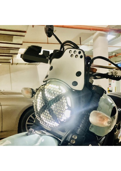 Scrambler 400 800 Alüminyum 5.3x7.4 Inç Için Motosiklet Ön Camı (Yurt Dışından) fırsatları