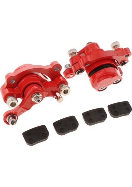 Bisiklet, Go Kart Için 2 Parça Metal Sol + Sağ Disk Fren Kaliper (Yurt Dışından) fırsatları