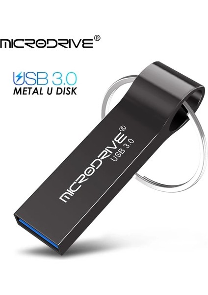 Siyah 512 GB Metal USB 3.0 Flash Sürücü 64 GB Parmak Izi Sürücüsü 16 GB 8 GB Pendrive 32 GB Flash Bellek Çubuğu 128 GB Kalem Sürücüsü 64 GB Anahtar Üzerinde USB Disk (Yurt Dışından)