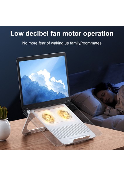 Siyah Dizüstü Radyatör Hava Dizüstü Soğutucu 2 Fanlı Oyun Dizüstü Bilgisayar Standı Bilgisayar Soğutucu Fan Tabanı Dilsiz Soğutma Tutucu Macbook Air Için (Yurt Dışından) indirimleri